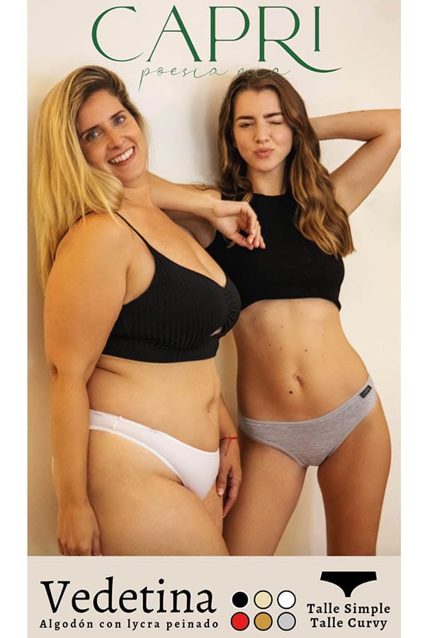 VEDETINA ALG LYCRA ESTAMP CAPRI