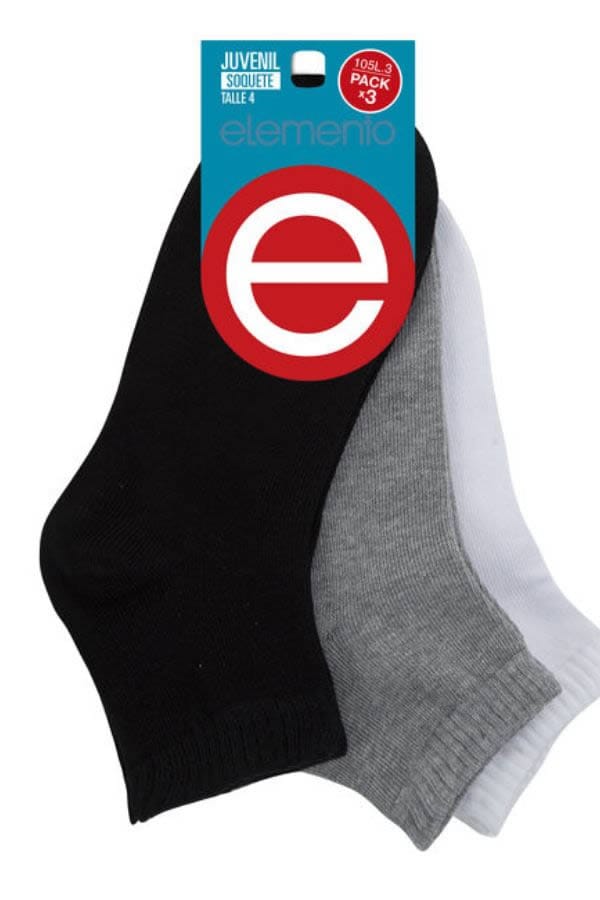 PACK X3 SOQUETE ELEMENTO