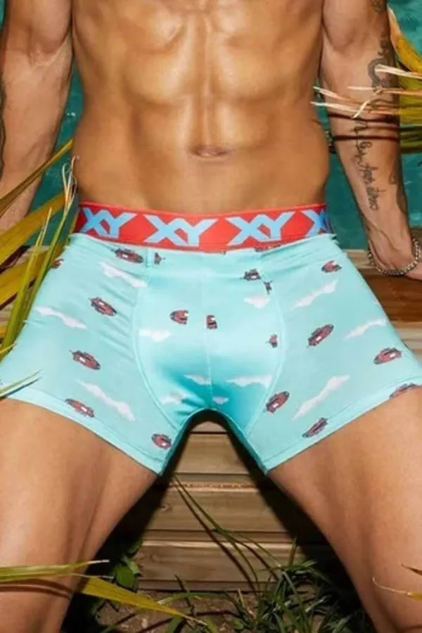 BOXER ALG LYCRA ESTAMP XY - Imagen 2