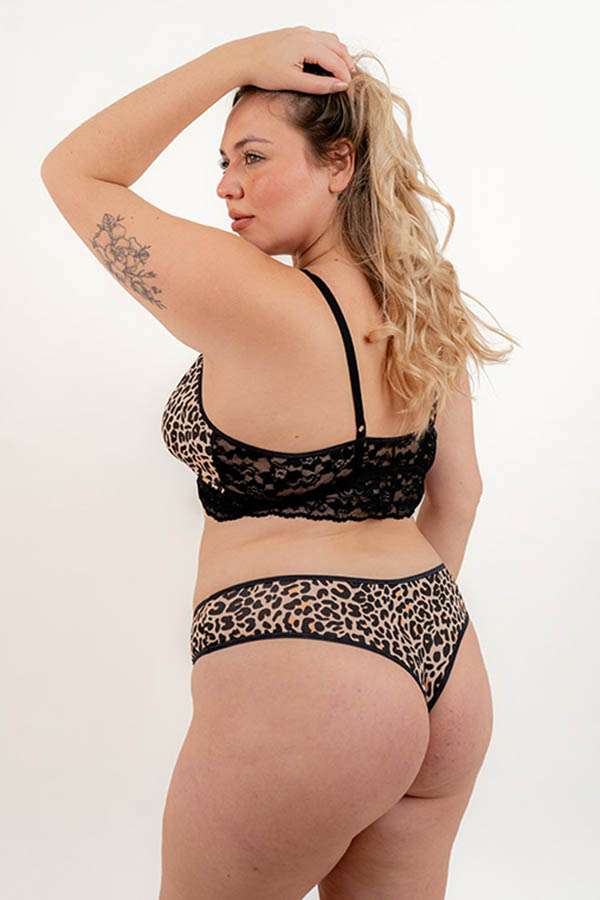 COLALESS MICROF ANIMAL PRINT ALIS