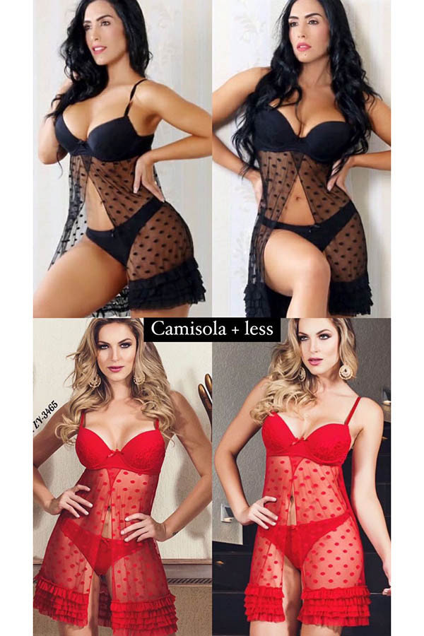 CAMISOLA C/LESS BEIJO
