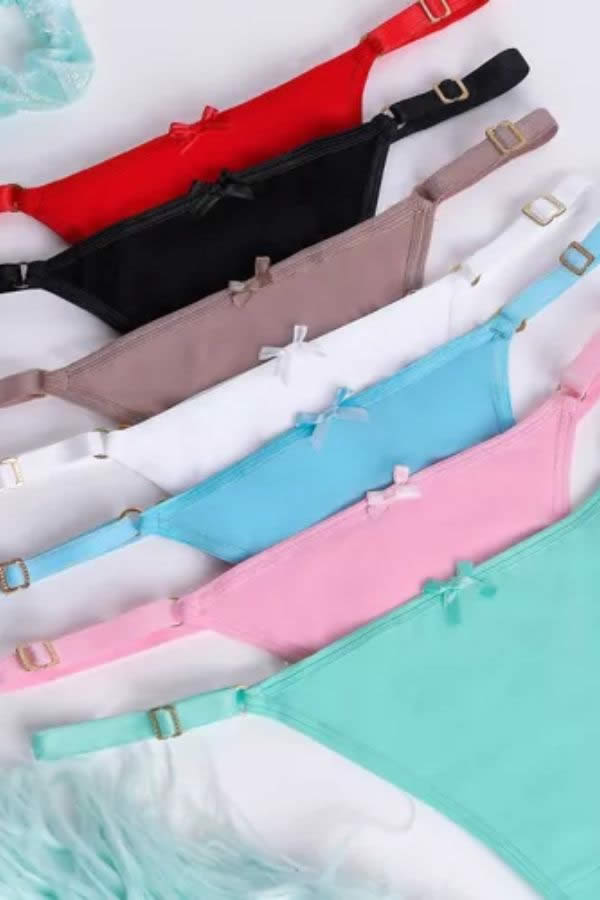 PACK X3 TANGA LESS ALG LYCRA BERLIN