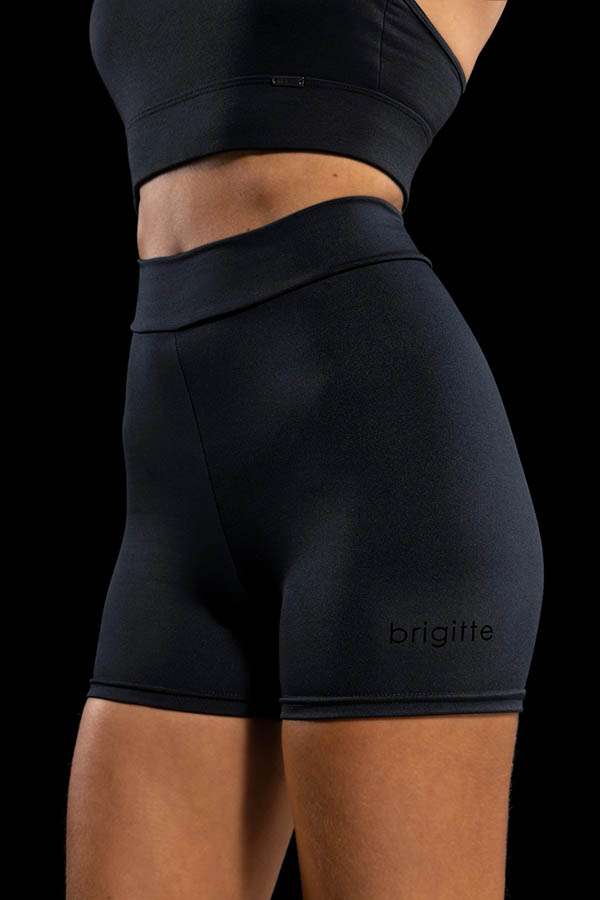 CALZA CORTA MICROF CINT DOBLE BRIGITTE