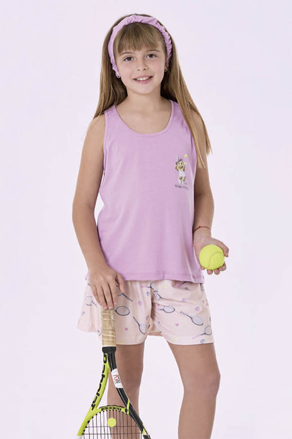 PIJAMA MODAL ESTAMP BIANCA SECRETA