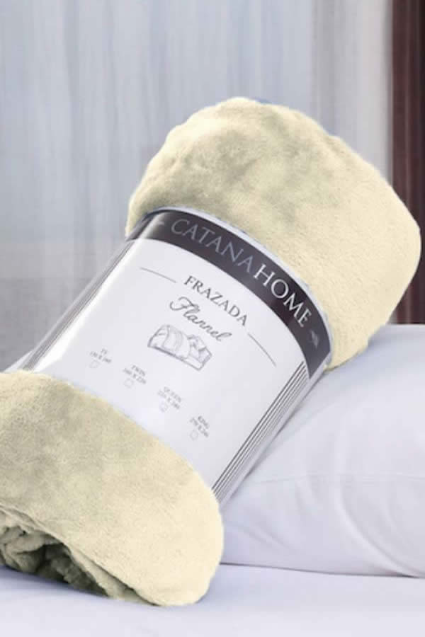 FRAZADA FLANNEL CATANA