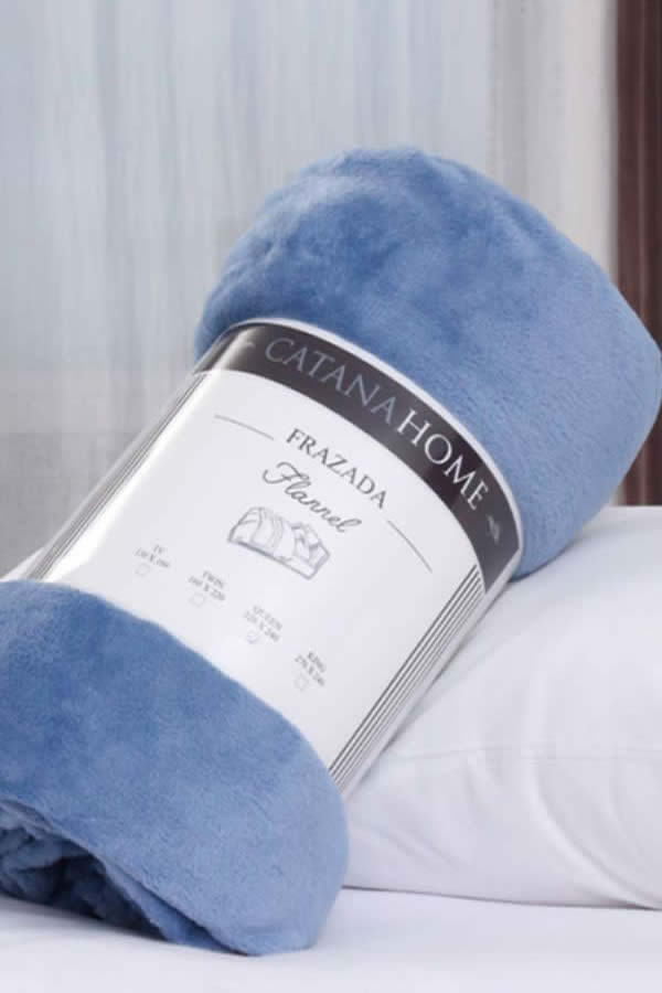 FRAZADA FLANNEL CATANA