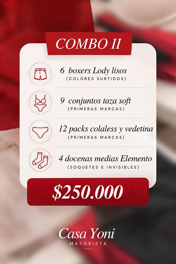 COMBO 2 SURTIDAS