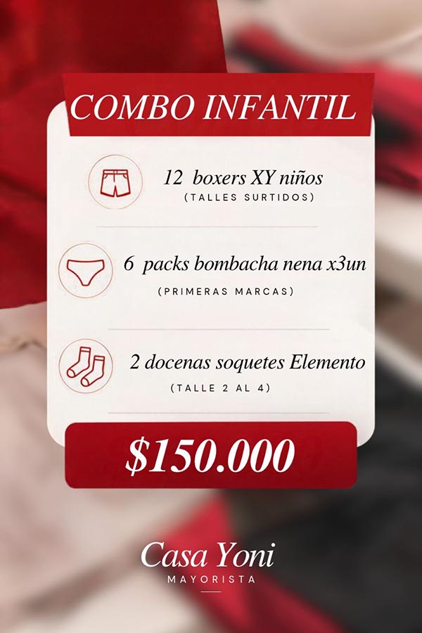 COMBOJR SURTIDAS