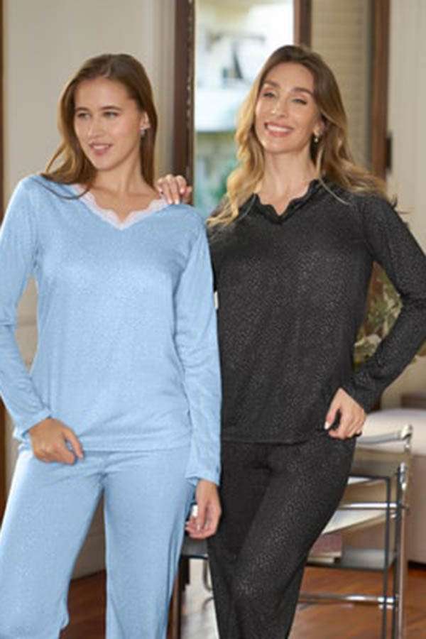 PIJAMA PUNTILLA ANM PNT LENCATEX