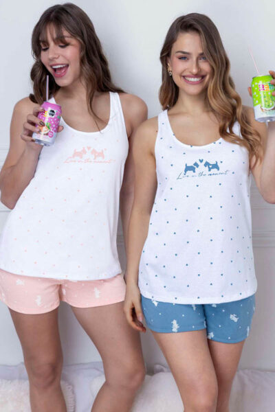 PIJAMA JERSEY PERRITOS LENCATEX