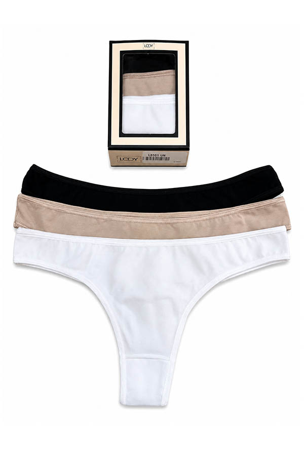 PACK X3 LESS ALG LYCRA LODY