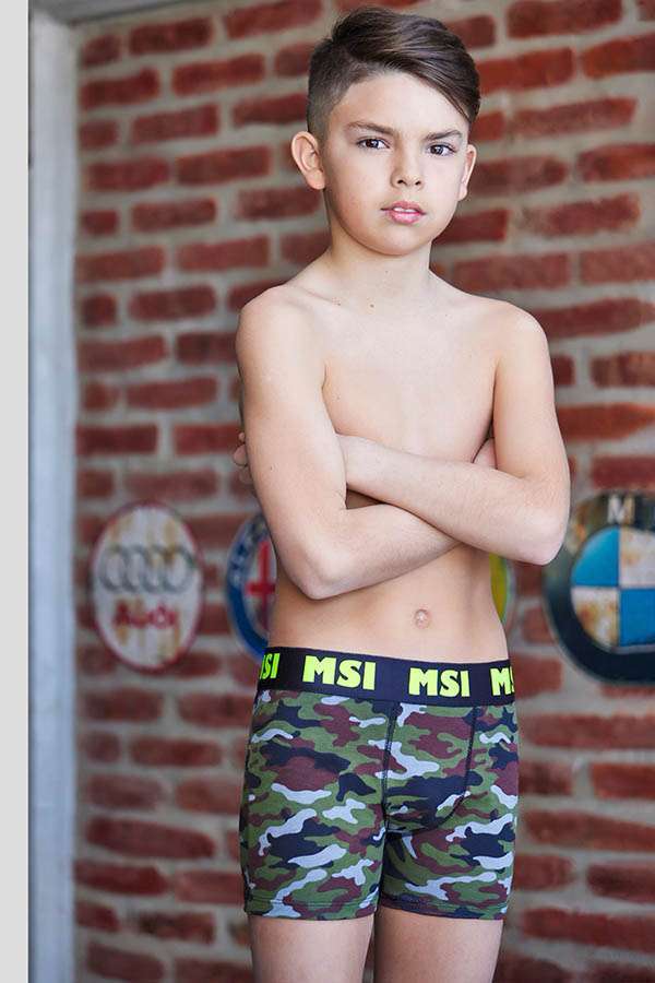 BOXER ALG LYCRA ESTAMP NATUBEL