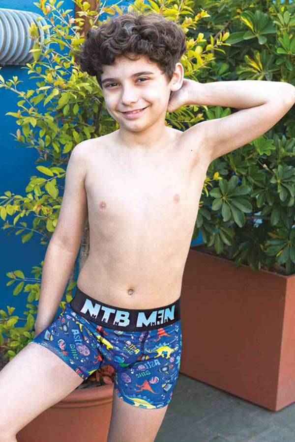 BOXER ALG LYCRA NATUBEL