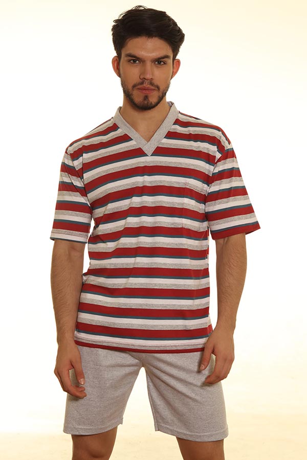 PIJAMA YERSEY ALG RAYADO PAYTITY