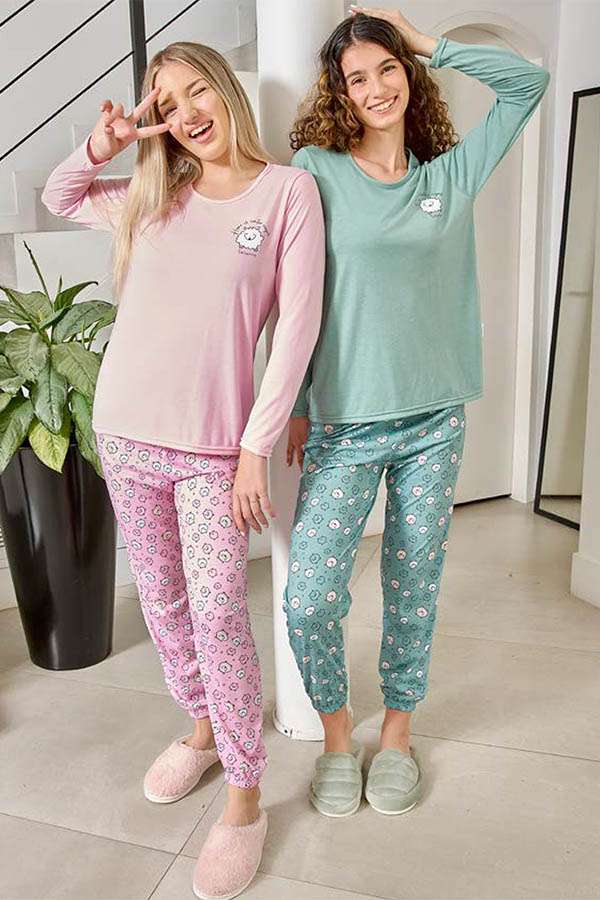 PIJAMA JERSEY OVEJAS SUSURRO