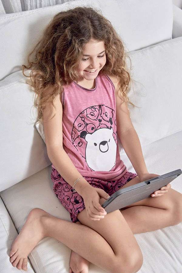 PIJAMA JERSEY OSO SUSURRO