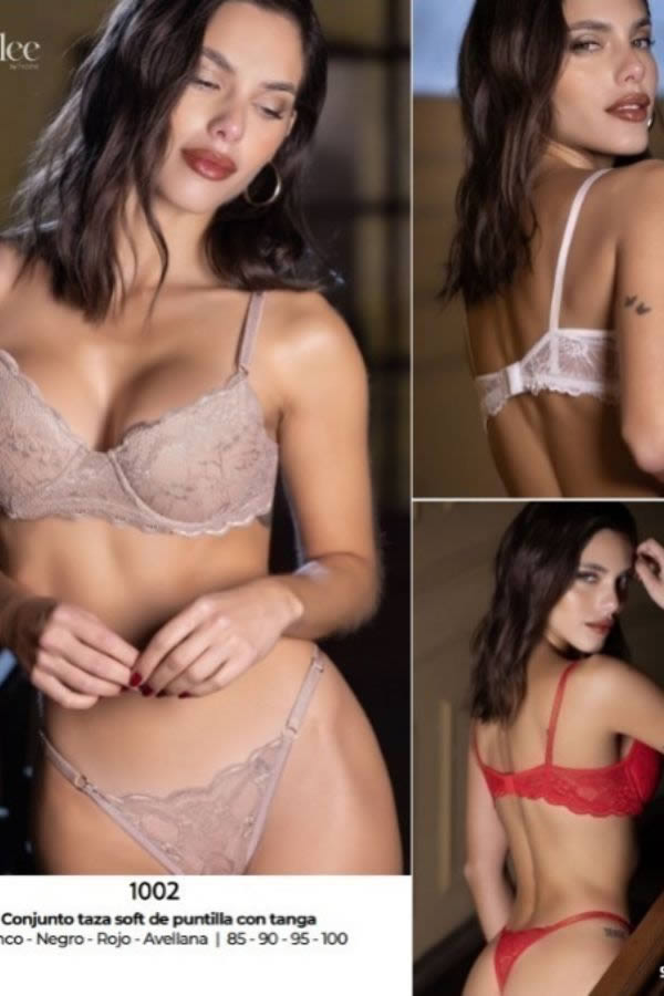 CONJ SOFT PUNTILLA TANGA UAILEE