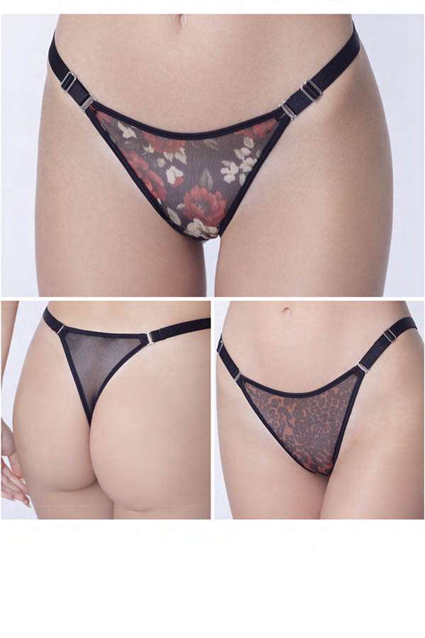 PACK X3 TANGA CAVADA MICROTUL UAILEE